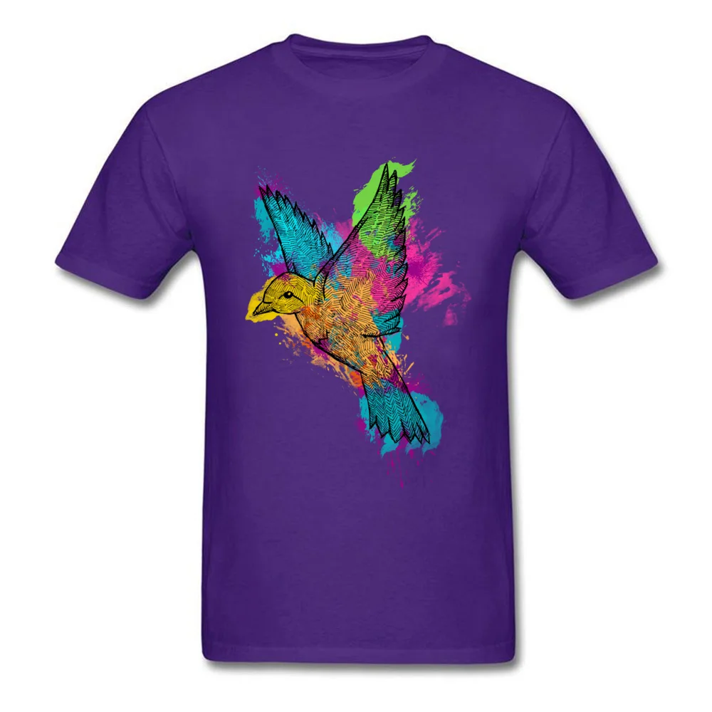 Watercolor Bird_purple