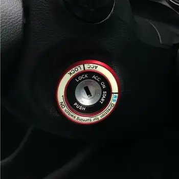 

Luminous Ignition Key Ring Switch Cover Sticker For XV forester KIA RIO Solaris Sportage Soul Forte K3 K5 Sorento Ix35 Ix30