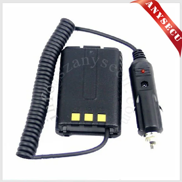 

car-charger BaoFeng uv-5r Battery Eliminator BAOFENG UV-5R Car Charger For Portable Radio BF-F8 UV 5R UV-5RE UV-5RA
