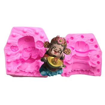 

Q-888 The wealth of silicone mould freeshipping cake mold soap mold