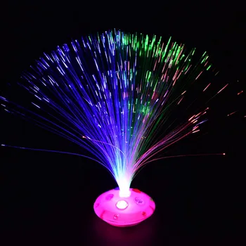 

Creative Nightlight Lamp Bright Glowing Light Novelty Color Changing LED Braid Optic Fiber Light Home Holiday Party Decoration
