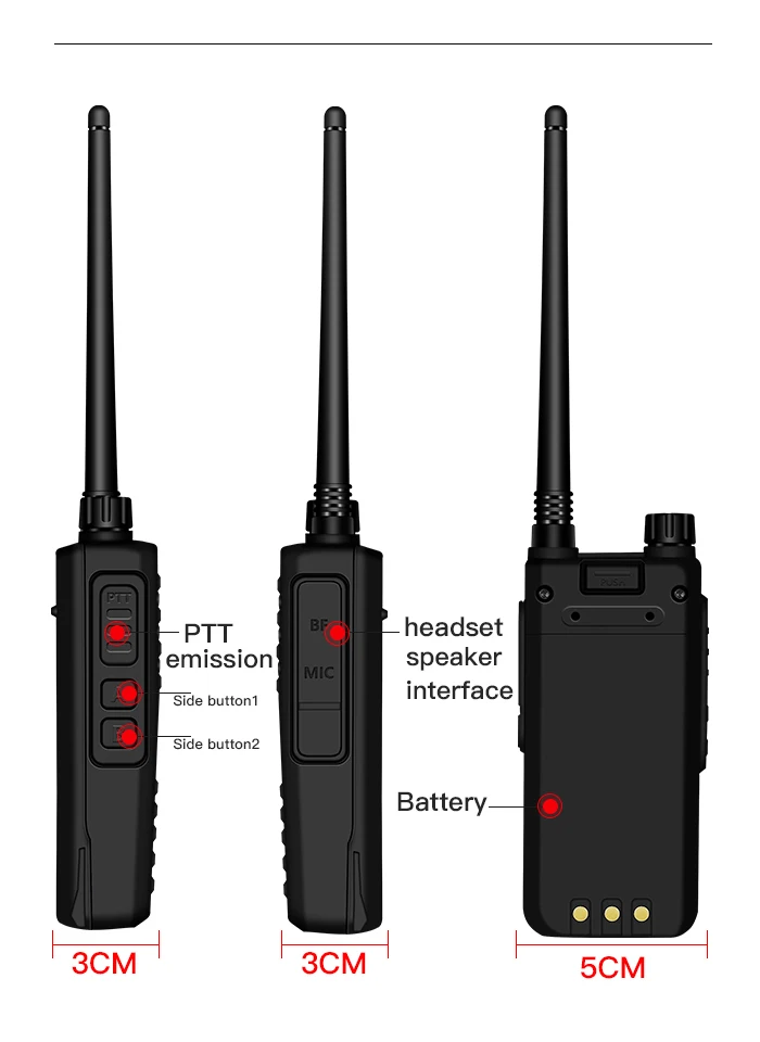 Baofeng DM-1801 Dual Band Dual Time slot DMR цифровой/аналоговый 2Way радио 136-174/400-470 МГц 1024 Каналы Ham иди и болтай Walkie Talkie DMR