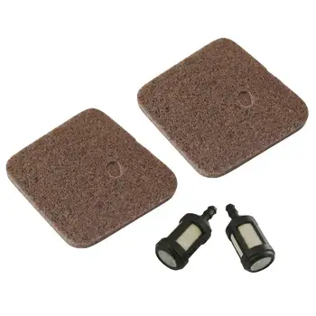 

New Air Filter*2&Fuel Filter For Stihl Trimmer FS38 FS45 FS45C FS45L FS46 FS46C HS45 FC55 HL45
