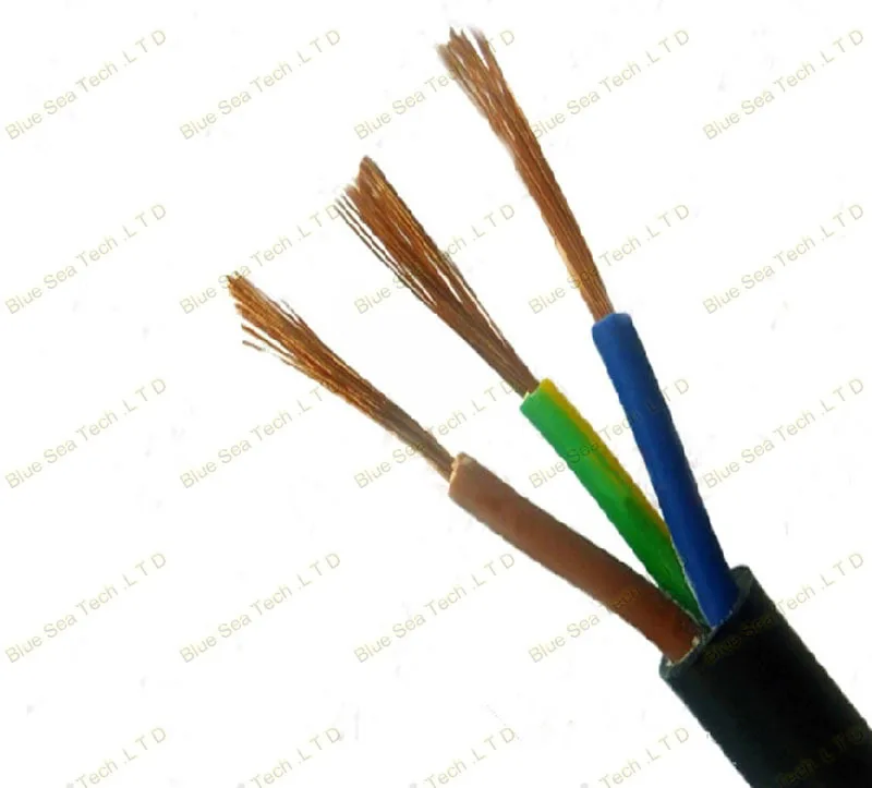 24 AWG 3 ядра/полюсный кабель ПВХ кабель для электронных кабелей и т. Д., RVV 0,2 кв провода RoHS, CCC