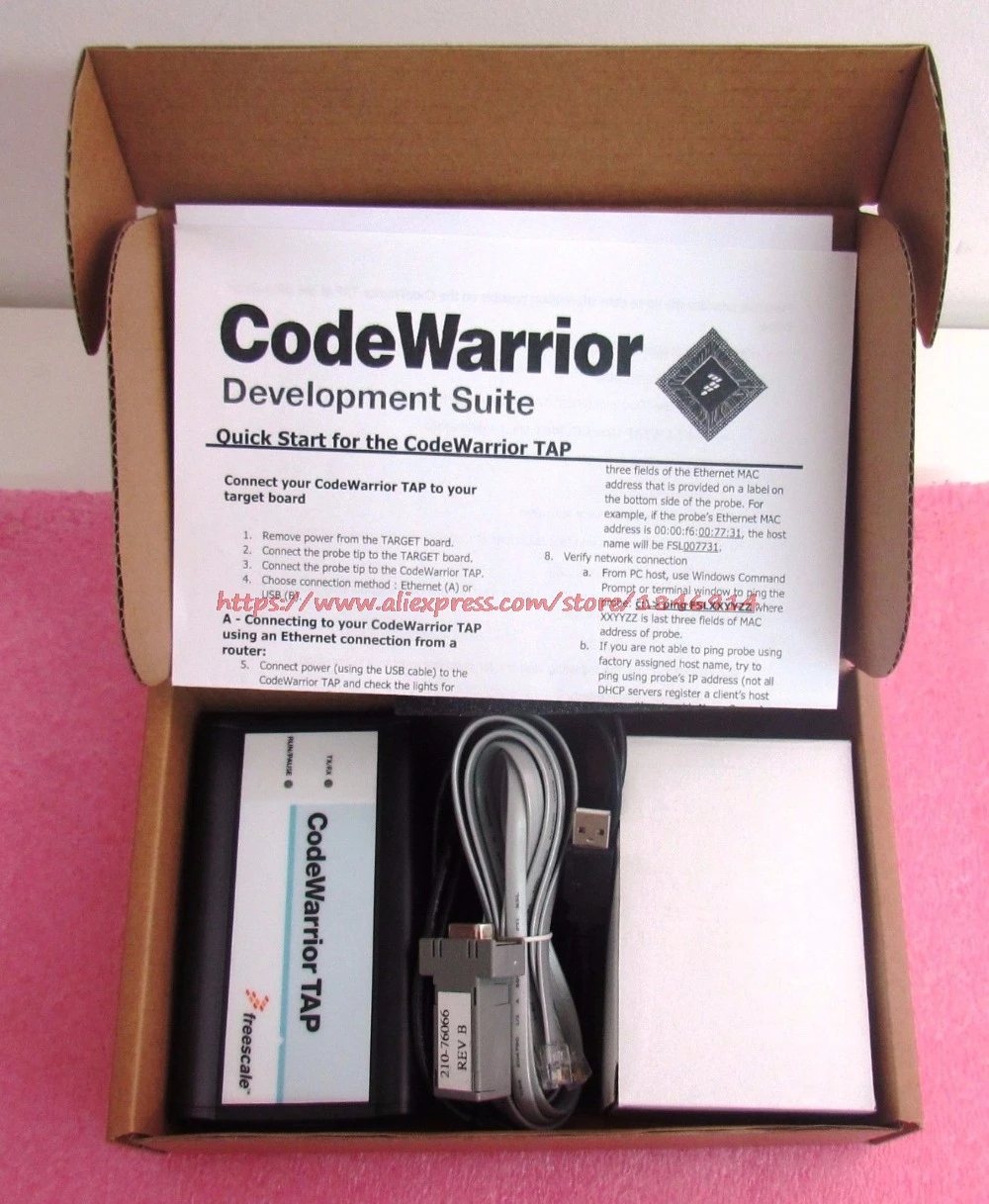 

CodeWarrior USB TAP CWH-CTP-BASE-HE 900-76173 simulator