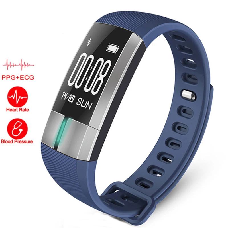 

G20 PPG ECG heart rate monitor watch Blood pressure sport Fitness watch Tracker Pulsometro PK Xiomi mi band 2 5 for android IOS
