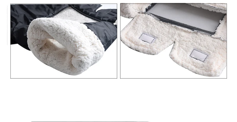 Andralyn Thickening Windproof Keep Warm Cotton Gloves Remote Control Transmitter Shield Hand Protector Winter Outdoor Drone FPV (6)