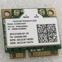SSEA новая сетевая карта для Intel mediino wireless-N 2230 Половина мини Pcie wifi Bluetooth 4,0 карта для Hp DV4 DV6 DV7 SPS 670290-001