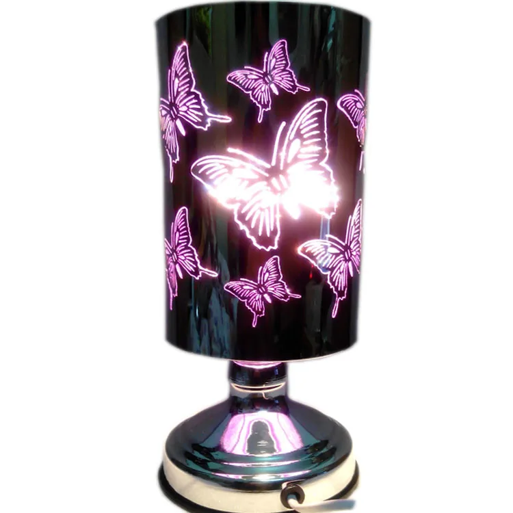 Свадебный подарок на день рождения трехмерная бабочка затемнение лампа для ароматерапии печь для ароматерапии спальня лампа заглушка в ночь