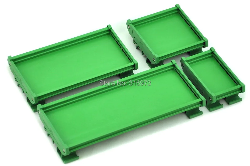 DIN Rail Mounting Carrier, for 72mm x 110mm PCB, Housing, Bracket.