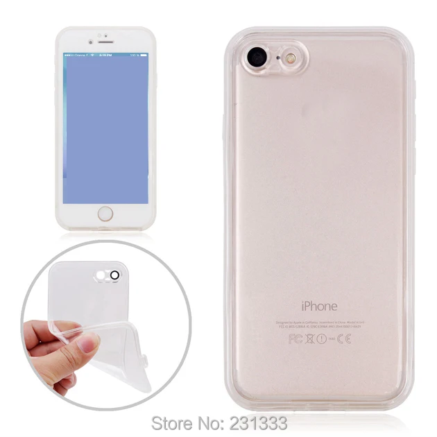 C ku для Iphone 8 7 PLUS I7 6 6S Водонепроницаемый Мягкий ТПУ чехол подводного погружения