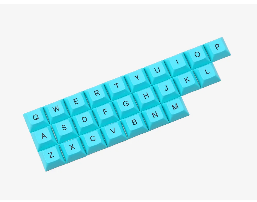 Kbdfans Новое поступление dsa keycap топ печатные брелки 26 клавиш механическая клавиатура