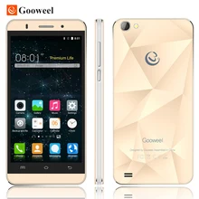 D’origine Gooweel M5 Pro mobile téléphone MTK6580 quad core 5 pouce IPS écran smartphone 5MP/8MP caméra GPS 3G téléphone portable Cadeau Gratuit