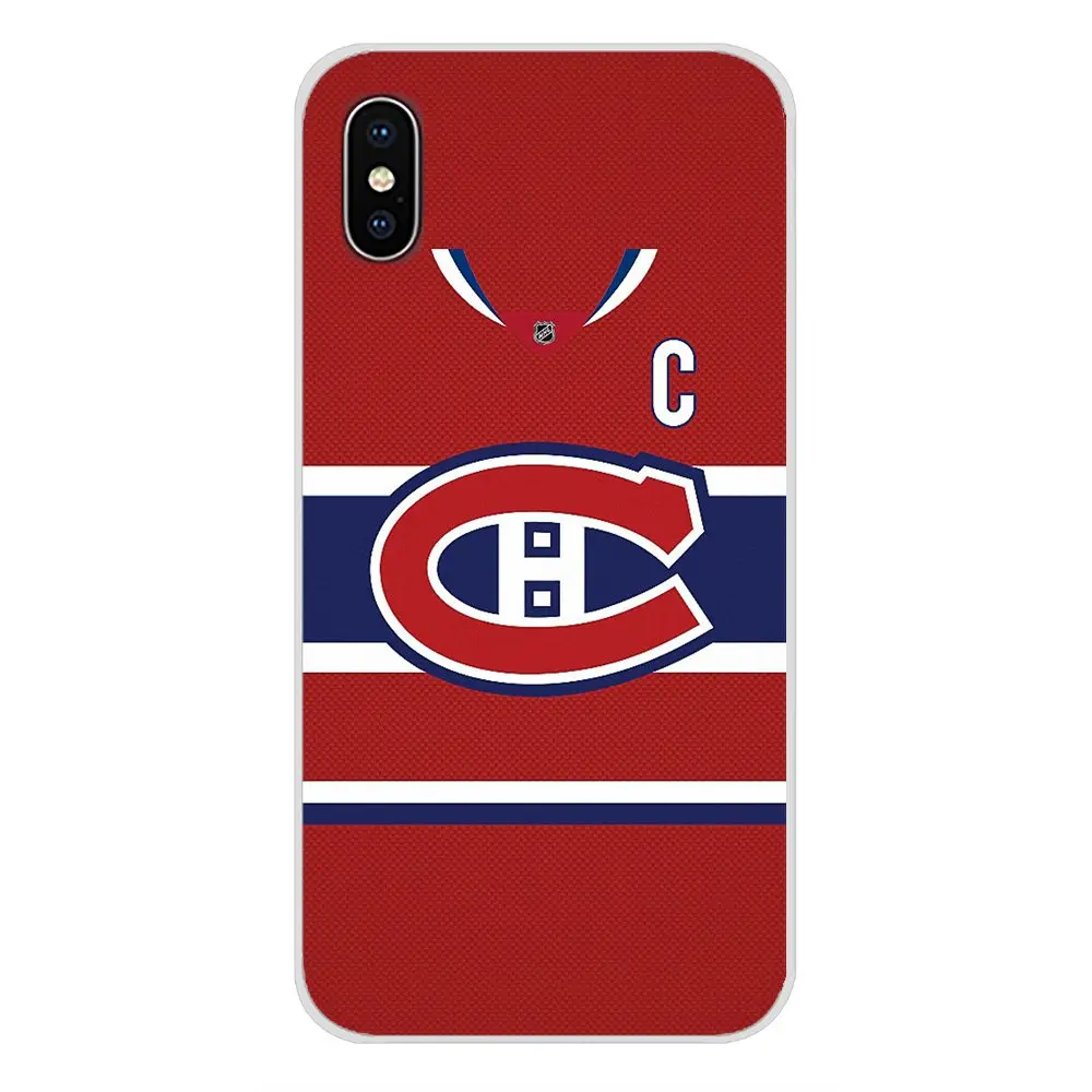 Мобильный телефон Обложка для Huawei G7 G8 P7 P8 P9 P10 P20 P30 Lite Mini Pro P Smart Plus хоккей на льду Montreal Canadiens - Цвет: images 4