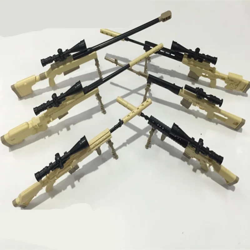 1:6 мини-пушка в сборе строительный блок пистолет военный ветер раннее образование игрушки оружие солдатской игрушки креативный и лучший подарок