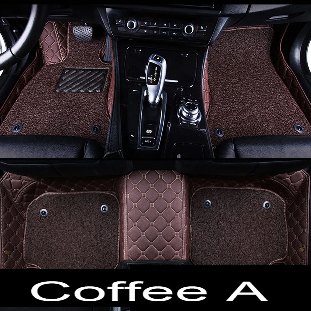 

Car floor mats for Honda City 4th 5th 6th generation 5D all weather car-styling carpet rugs floor liners(2003-now)