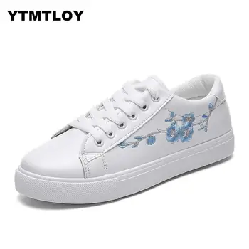 

16 colors Women Casual Shoes Fashion Breathable PU Leather Platform White Soft Footwears Sneakers Women Tenis Feminino Sapatos