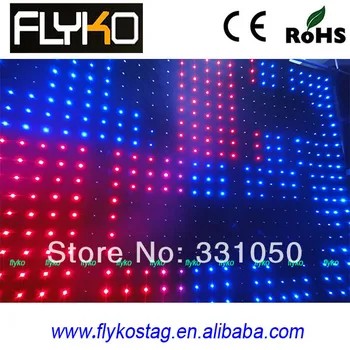 

LED Video Curtain Star Cloth Matrix Backdrop SD with software