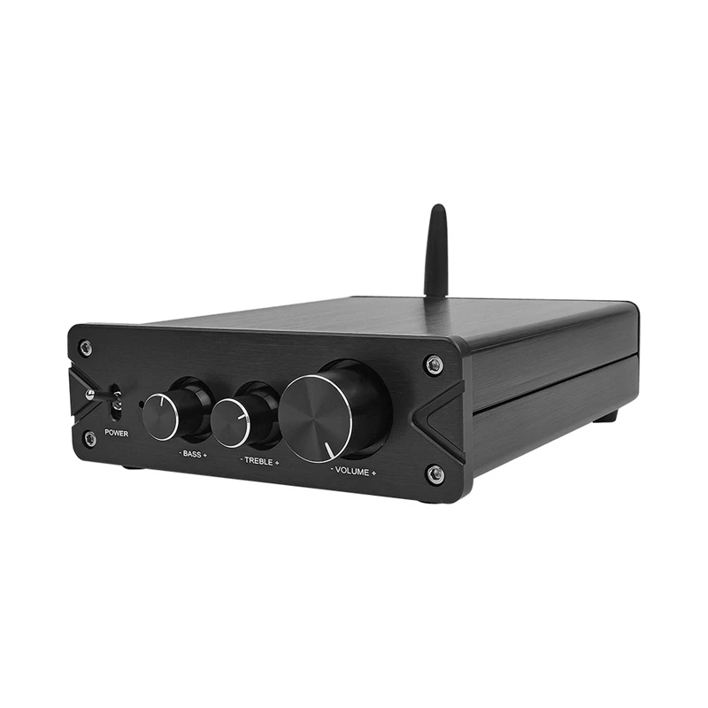 Hifi Bluetooth 5,0 Tpa3116 2,0 стерео мощность аудио усилитель 100 Вт x2 Pcm5102A декодирование ЦАП для домашнего кинотеатра