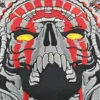 Parche para motocicleta o ciclista, parche para la parte trasera del motorista o el chaleco de ciclista, de 11 pulgadas, con estampado de calavera de la muerte, Envío Gratis ► Foto 3/6