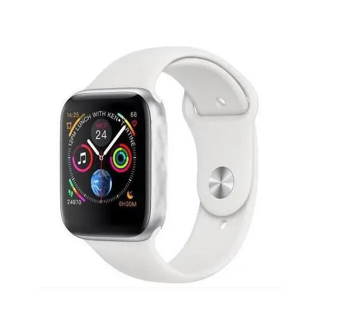 Браслет Bluetooth Смарт Браслет для проверки сердечного ритма 8 1:1 SmartWatch 44 мм чехол для Apple iOS Android сердечного ритма ЭКГ-Шагомер