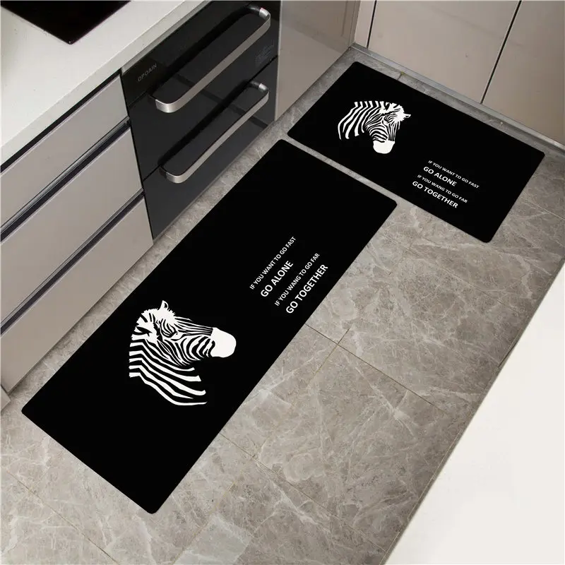 

Kitchen Accessories Doormat Happy kitchen Rugs Bedroom Outdoor Corridor Entrance Welcome Soft Door mat Bathroom Home Floor Mats