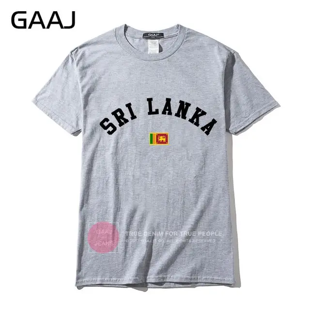 Sri Lanka Flag T Shirt Women Clothes Shirts Woman T Shirt Loose O Neck