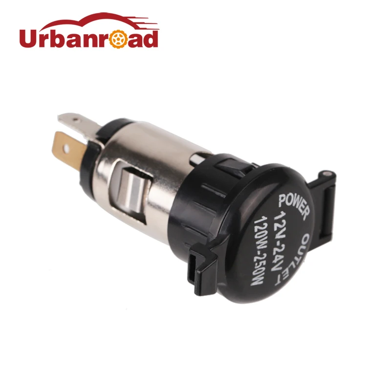 

Urbanroad 12v Auto Motorcycle Cigarette Lighter Power Socket Plug Car Cigarette Lighter Socket Plug Parts Ignition For Truck Car