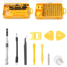

108 In 1 Screwdriver Sets Multi-function Computer Repair Tool Kit Essential Tools Repair for Digital Mobile Cell Phone Tablet PC