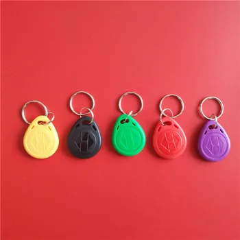 

5Pcs/Lot RFID ID Key Card Tags Keyfobs Token TAG Keychain 125KHZ TK4100 Read Only