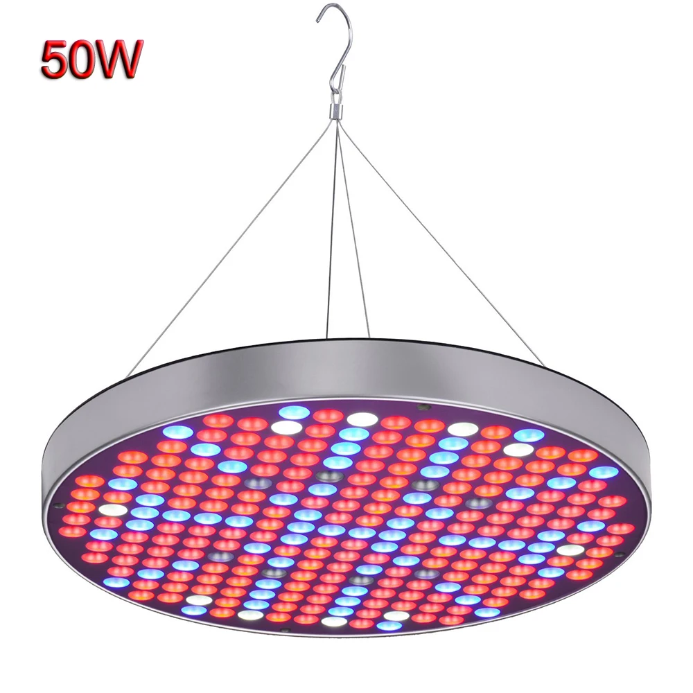 LED Grow Phyto Lamp Full Spectrum 50W LED Grow Lights Hanging Kit 250