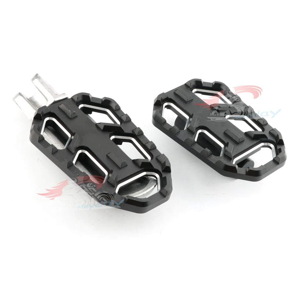 Ceny Wkładka cnc szerokie podstawki pod nogi nakładki na pedały podnóżki dla BMW F750GS F850GS G310GS R1200GS S1000XR R dziewięć T Scrambler R dziewięć T miejskie GS
