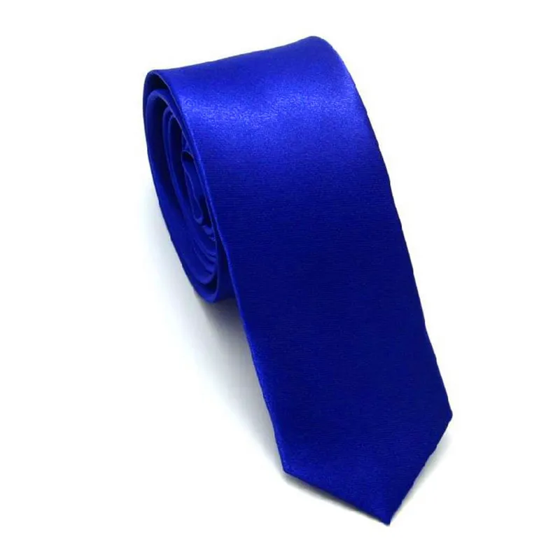 Slim Narrow Black Tie For Men 5cm Casual Arrow Skinny Red Necktie Fashion Man Accessories Simplicity For Party Formal Ties