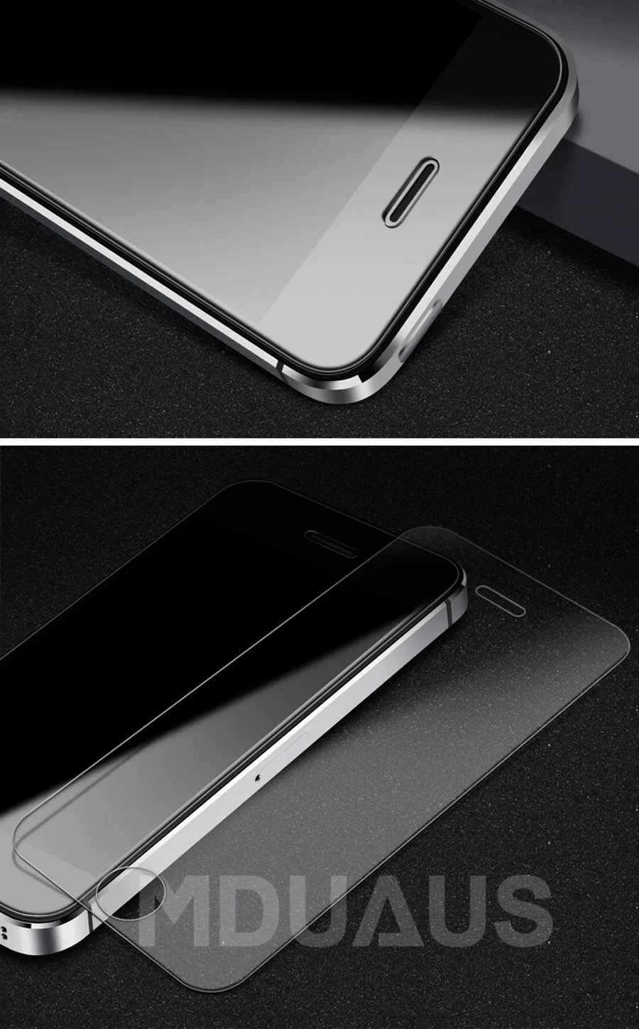 3D 9H противоударное защитное стекло на для iPhone 5S, se 5C 5 закаленное защитное стекло для iPhone 5S, se 4 4S чехол