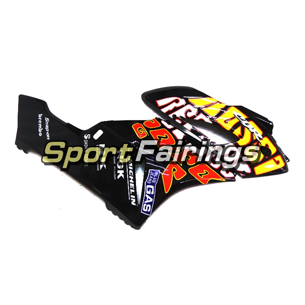 Литой мотоциклетный Полный комплект обтекатель для Honda CBR1000RR 04 05 2004 2005 ABS Пластиковый обтекатель темно-зеленый желтый кузов
