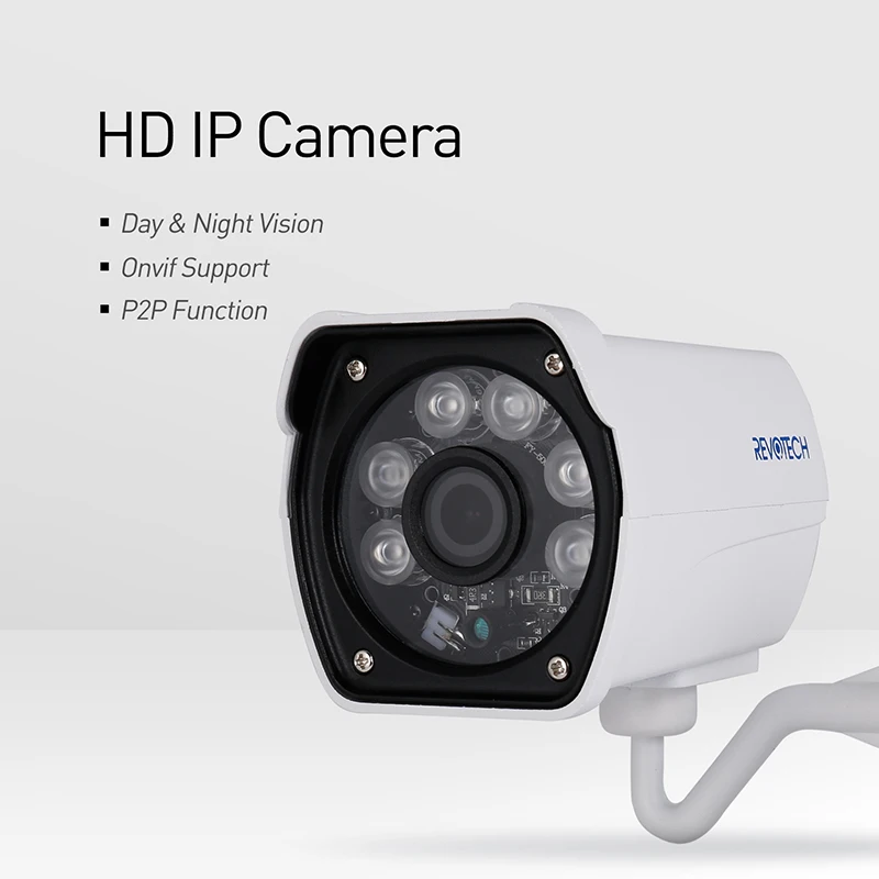 Водонепроницаемая уличная камера POE 1080P 6 комплектов светодиодный 2 Мп