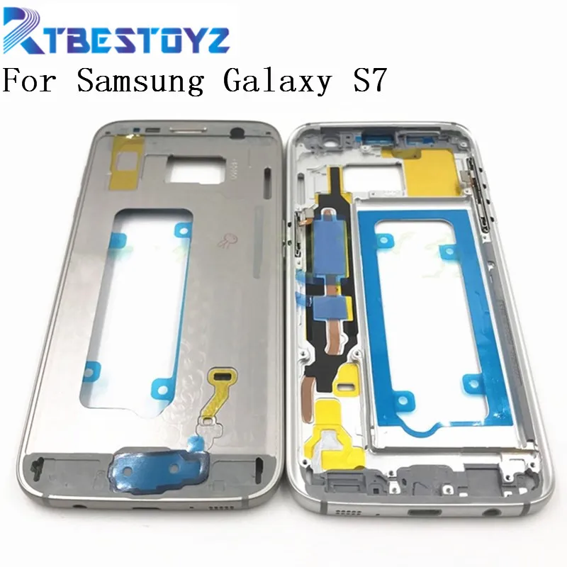 Repair Parts Mid Middle Plate Frame For Samsung Galaxy S7 G930F edge G935F Front LCD Supporting Housing Chassis Bezel | Мобильные