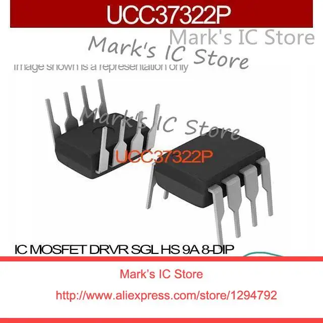 UCC37322P IC MOSFET DRVR SGL HS 9A 8 DIP UCC37322 37322 UCC373 37322P ...