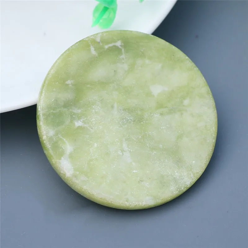 

1 Pcs Jade Stone Eyelash Extension Stand Pallet Makeup Tool False Eyelash Glue Adhesive Holder Makeup Tool