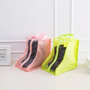 أزياء المحمولة السفر كيس الأحذية الأحذية تصميم أكسفورد غسل الغبار حقيبة التخزين 20*28*28 سنتيمتر مجانية مجانا