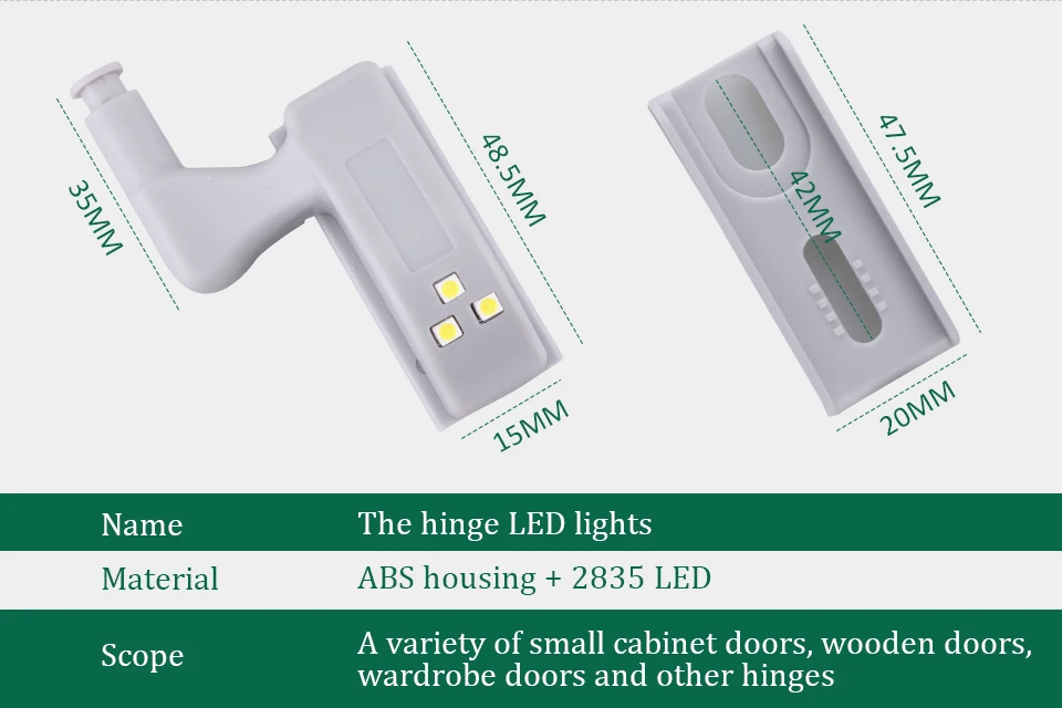 1 шт. универсальная светодиодная подсветка под шкаф Luminaria шкаф внутренняя шарнирная лампа Шкаф датчик светильник домашний кухонный ночной Светильник
