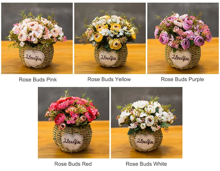 22 Rose Buds Color
