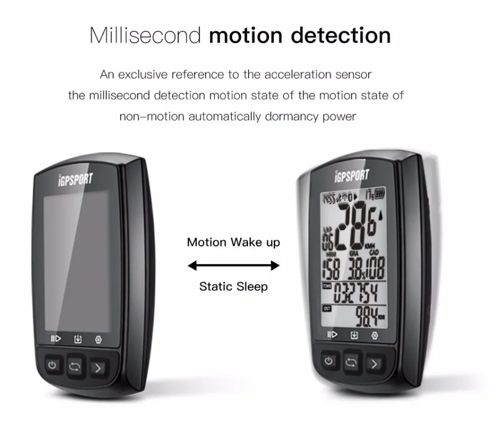 I GPS порт Быстрое позиционирование usb Спидометр iGS50E велосипед gps IPX7