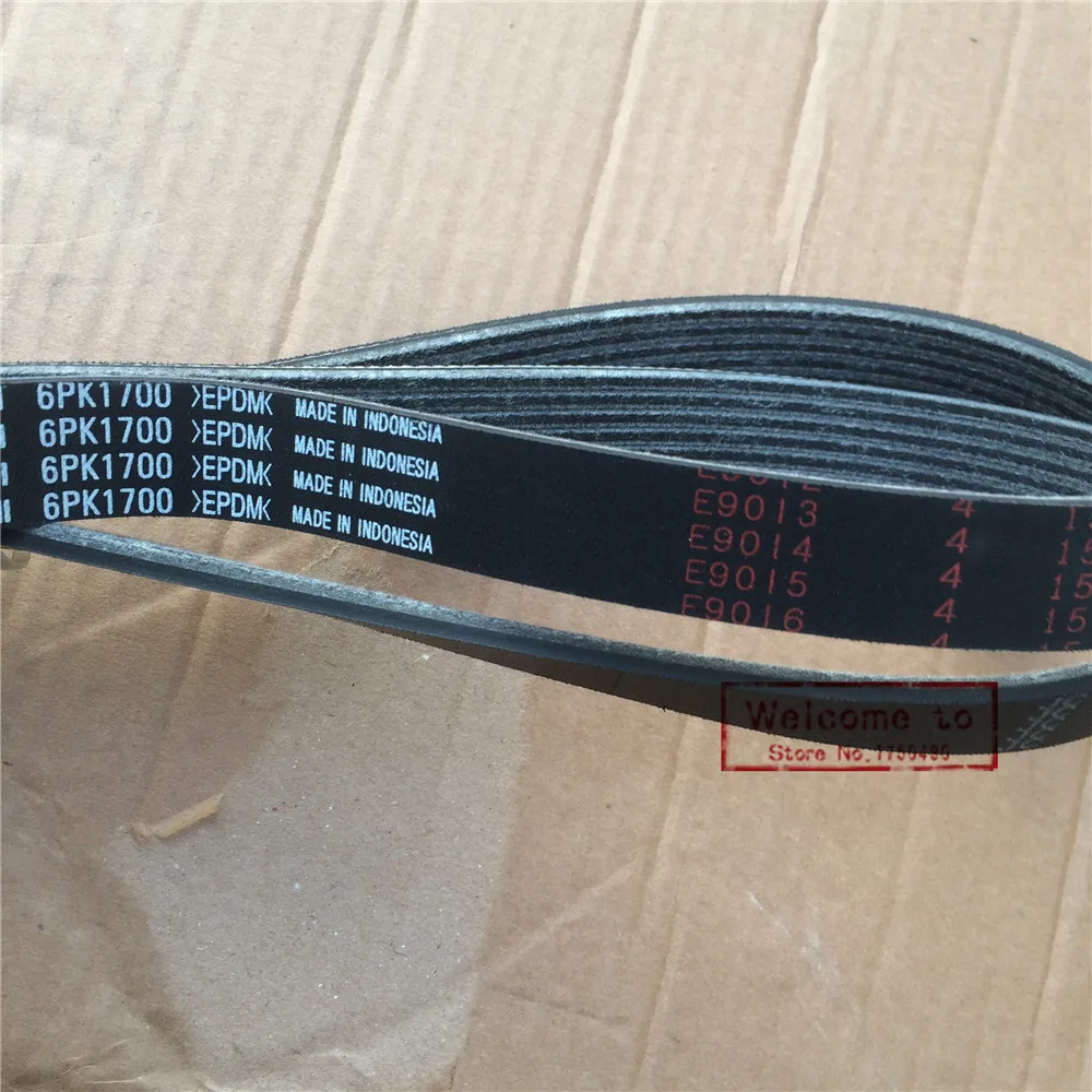 Multi Ribbed Drive Fan Belt STANDARD 6PK1700 Replacement BELT 99366