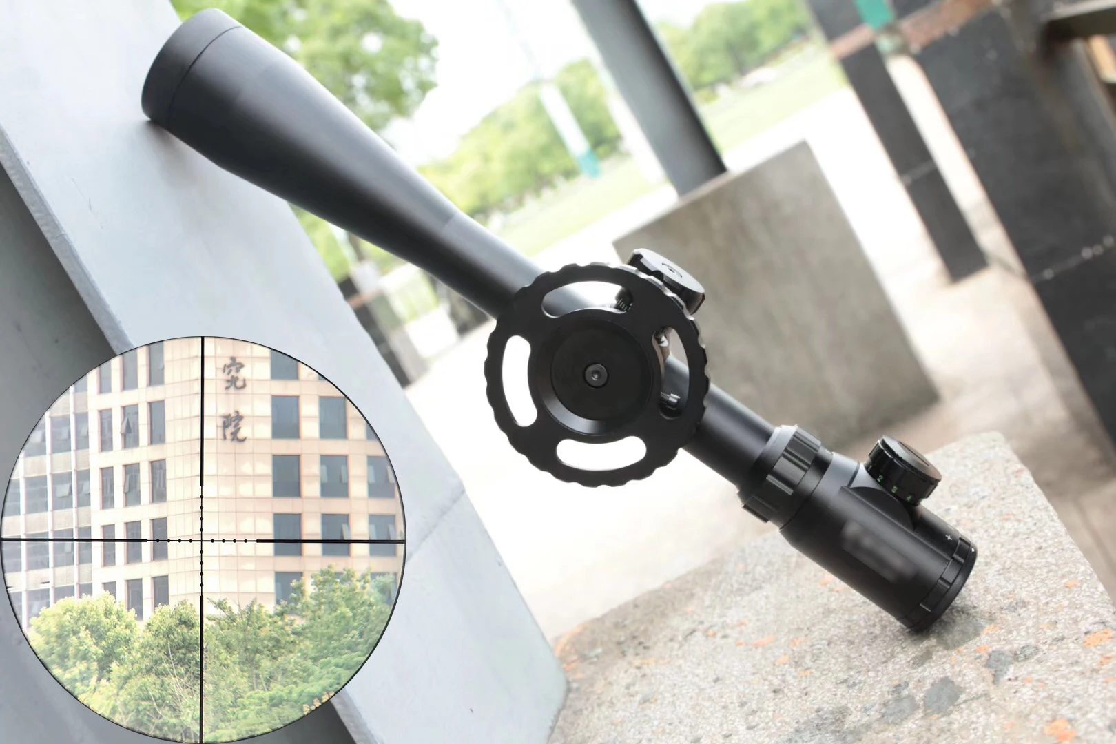 

6-24x50 SF Riflescope Adjustable Green Red Dot Hunting Light Tactical Scope Reticle Optical Rifle Scope
