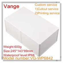 1 шт./лот экструдированный литейные формы изготавливаются на каркасе без IP68 АБС пластика Корпус diy 245*143*89 мм для модуля в море