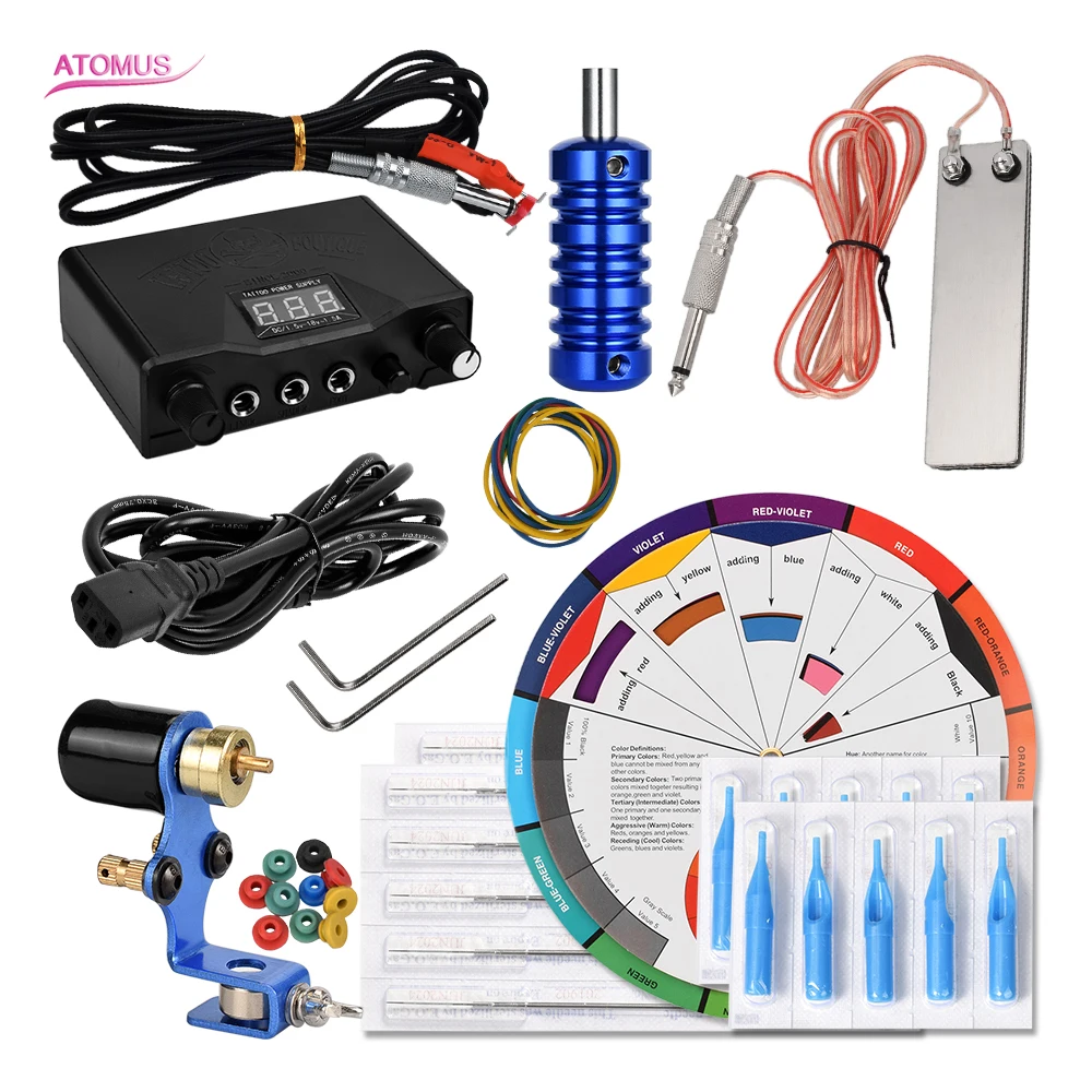 

Rotary Tattoo Machine Fontes Para Best Maquina Tatuar Kits Kit Tattoo Pen Insumos Para Tatuajes Machine Rotary Set Profesional