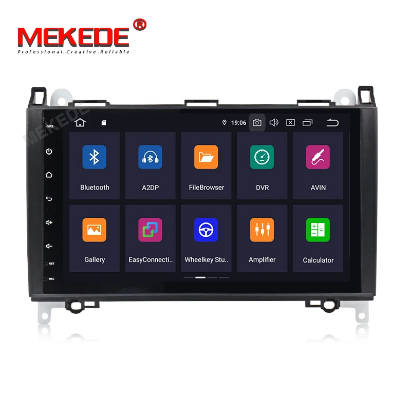Mekede PX30 серии Android 9 0 для Mercedes Benz B200 A B класс W169 W245 Viano Vito W639 Sprinter автомобильный DVD