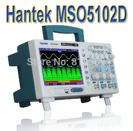 Hantek MSO5102D 100 МГц смешанный сигнальный осциллограф 16 каналов логический анализатор