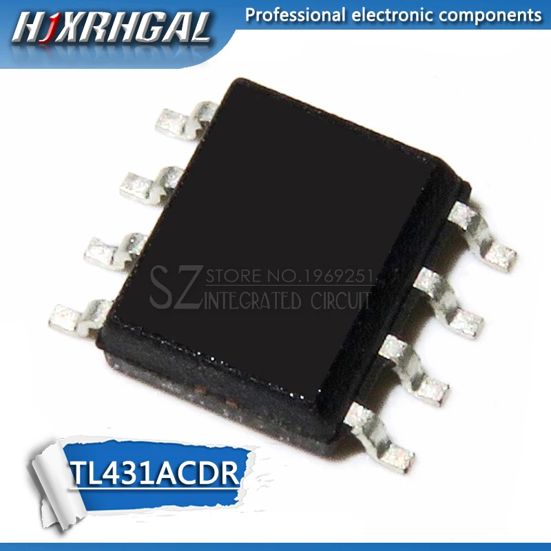 Free shippin 10pcs/lot 431AC TL431ACDR TL431 voltage reference SOP8 SMD ...